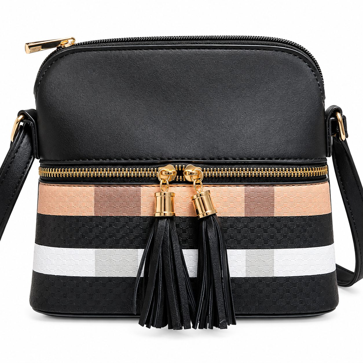 Bolsa de Mano Bandolera Negra