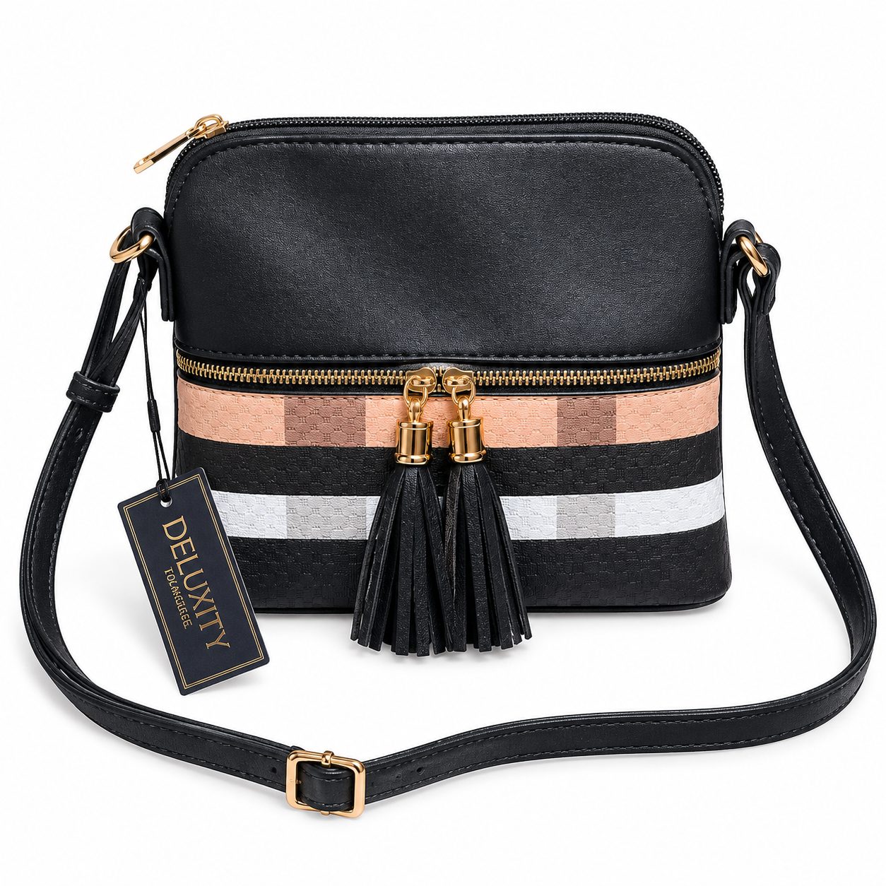 Bolsa de Mano Bandolera Negra — foto 1