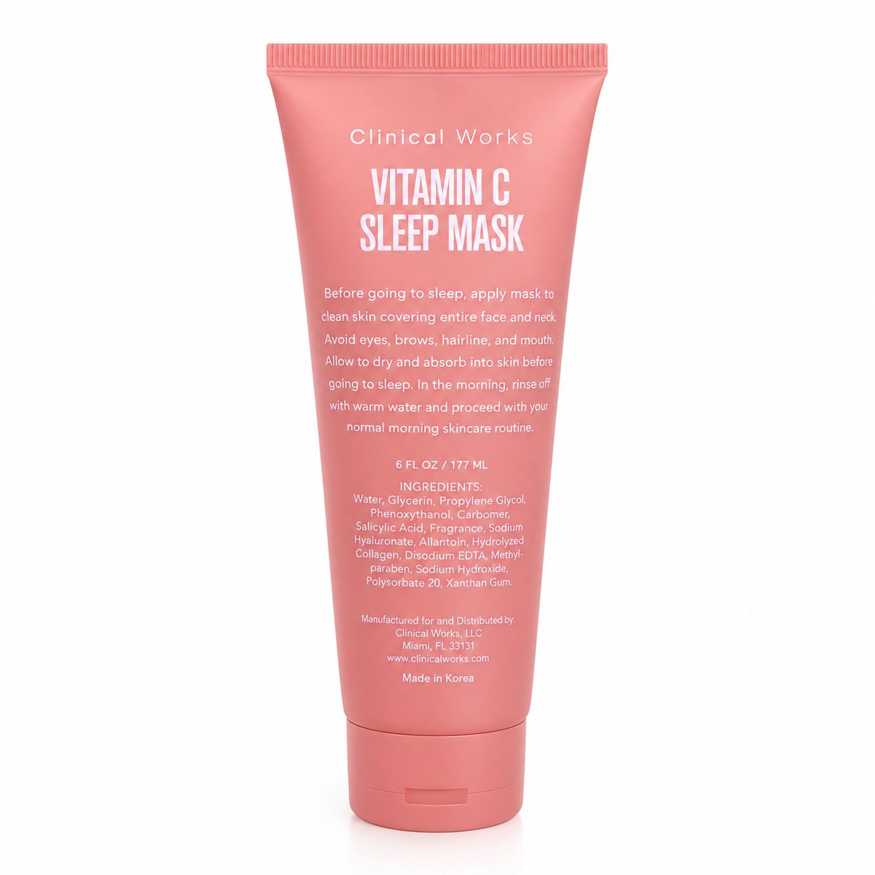 Clinical Works Vitamin C Sleep Mask 177 ml | Mascarilla nocturna detox con vitamina C