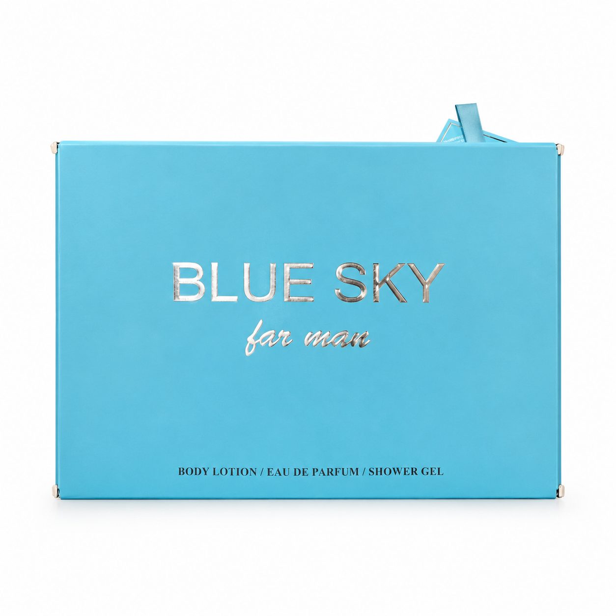 Set de Regalo BLUE SKY for Men – Perfume + Gel de Ducha + Loción Corporal
