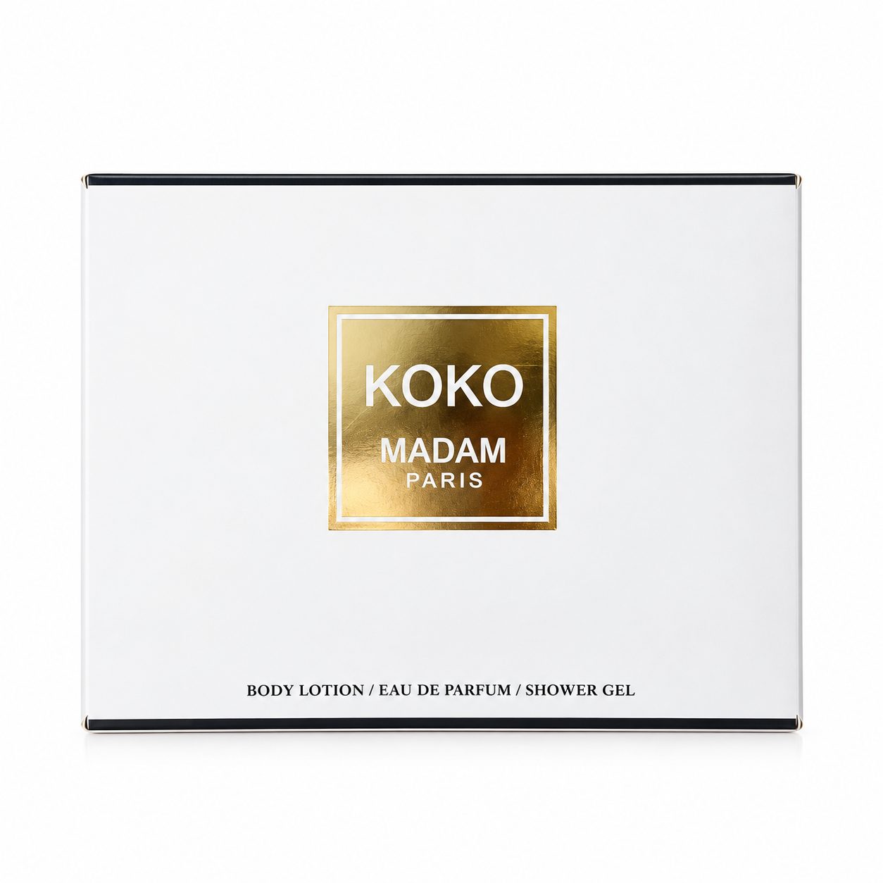 Set de Regalo KOKO MADAM PARIS – Perfume + Gel de Ducha + Loción Corporal