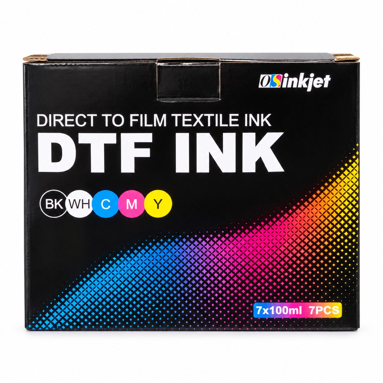 DTF Ink 600ML - Tinta de transferencia DTF para película PET, recambio para impresoras DTF