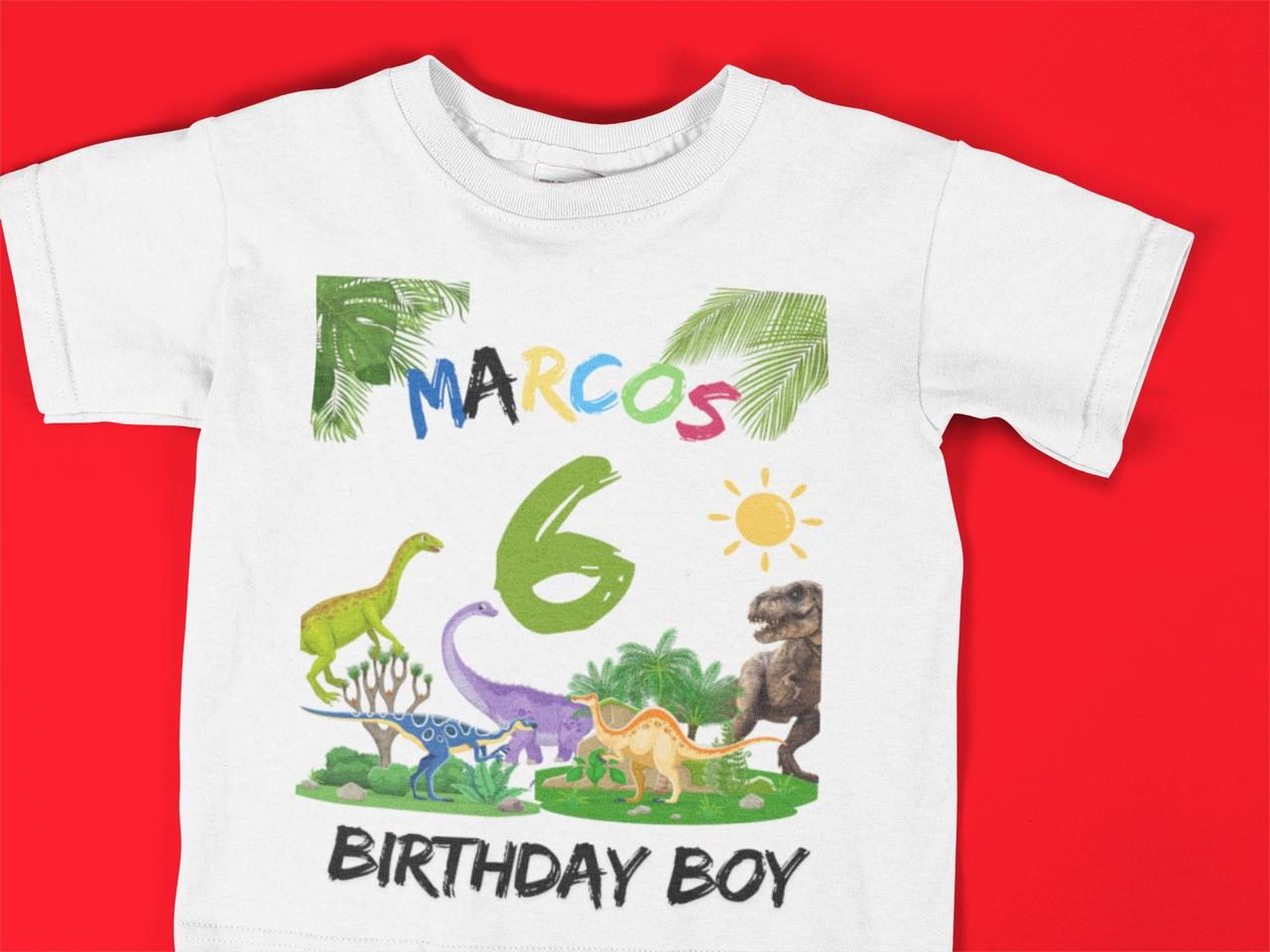 PLAYERA PERSONALIZADA PARA CUMPLEAÑOS TALLA HASTA 14 AÑOS